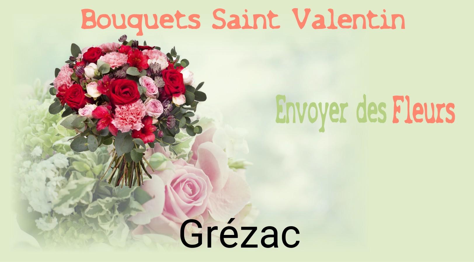 Roses de Saint-Valentin livrées à Grézac